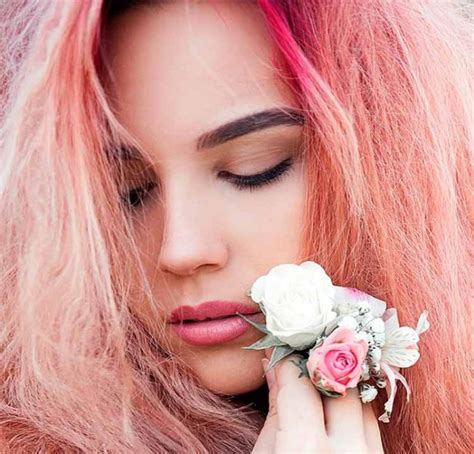 21 rose gold hairstyles that are total hair goals society19