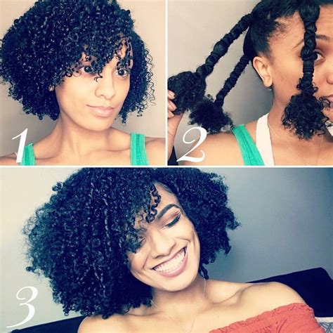 pin by coiled natural hair on wash and go natural hair styles natural curls hairstyles