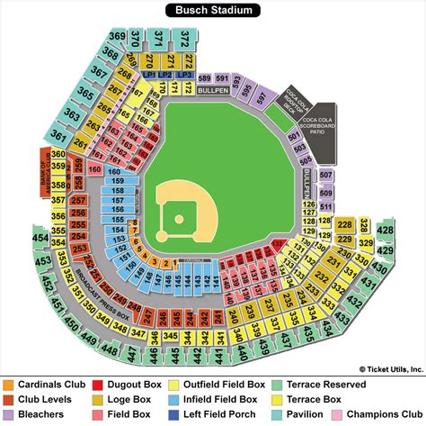 Busch Stadium Seating Chart