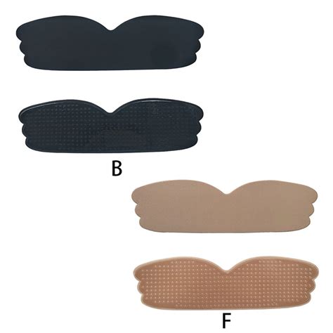women silicone push up bra women s invisible bras self adhesive strapless bandage blackless