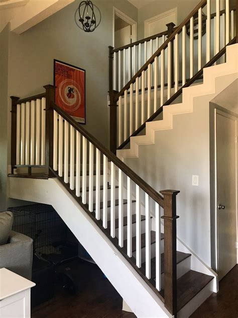 Once dry, apply a coat of polyurethane following the manufacturer's instructions. Looking for Staircase Design Inspiration? Check out our ...