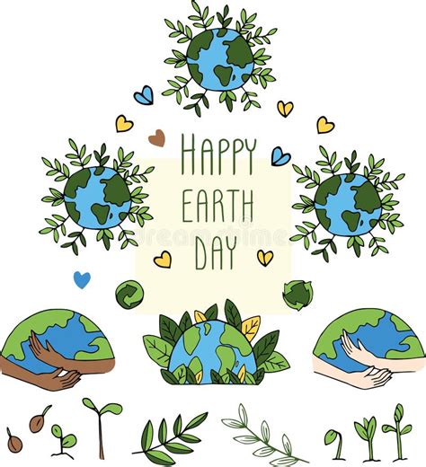 Happy Earth Day Card International Earth Day Love Our Planet Respect The Environment World