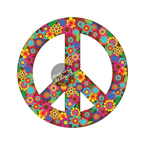 Hippie Peace Sign Clipart Best