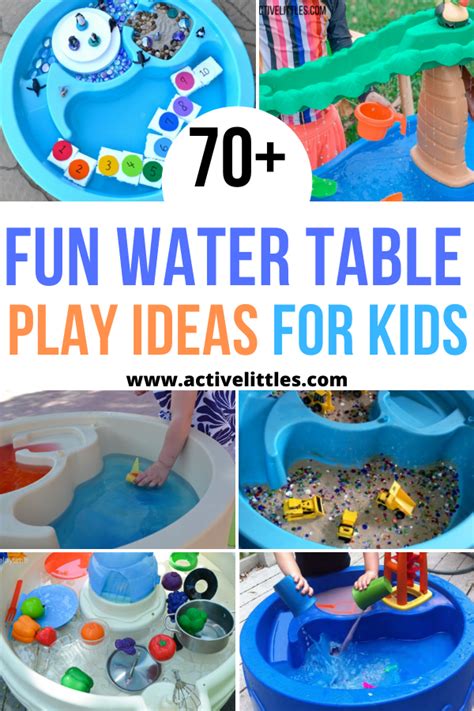 70 + Fun Water Table Play Ideas for Kids + Best Water Tables - Active