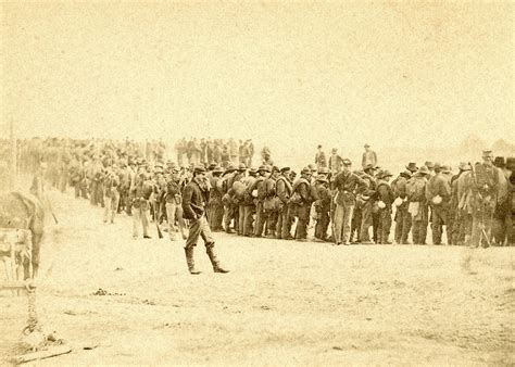 Many historians refer to the battle of five forks as the waterloo of the confederacy, referencing the final defeat of the famous french general and emperor napoleon bonaparte. Civil War: Confederate Prisoners Captured at Five Forks, V ...