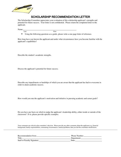 Sports Scholarship Reference Letter S How To Write A Sports
