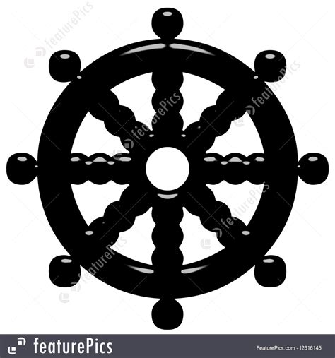In chinese philosophy, water is associated with winter. Emblems And Symbols: 3D Buddhism Symbol Wheel Of Dharma ...