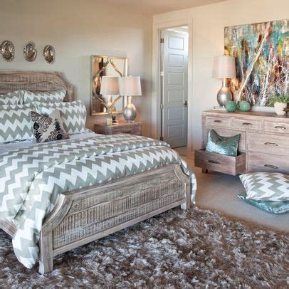 Best chevron wall tutorial i have found! Gray cheveron Bedroom Ideas | Chevron Fabric Design Ideas ...