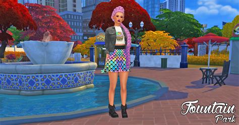 Sims 4 Cas Background City
