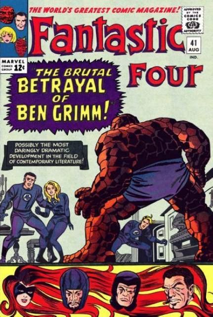 Fantastic Four 38 Defeated By The Frightful Four Issue