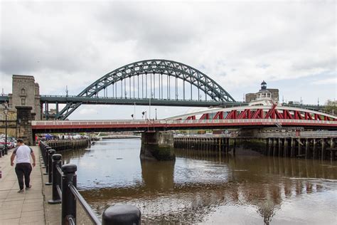 Swing Bridge And Tyne Bridge Newcastle Upon Tyne England Flickr