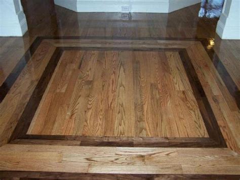 Engineered wood is real wood. Elegant Hardwood Floor Design Ideas with border Patterns | My kitchen ideas | Pinterest | Floor ...