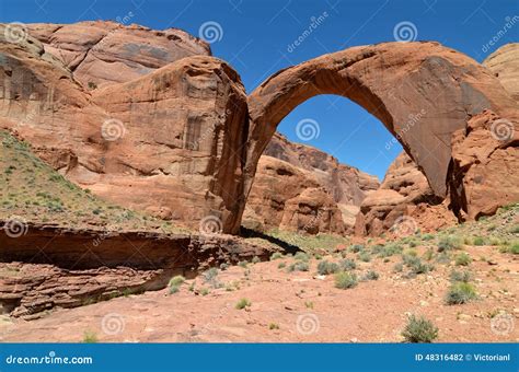 Rainbow Bridge National Monument Utah Usa Stock Photo Image Of