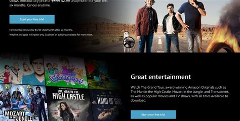 Amazon Prime Video Launches In Australia Streambly