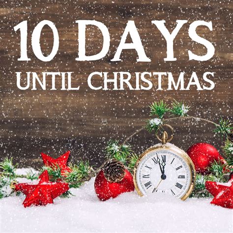 Yesterday signified 10 days until Christmas! To help you with your
