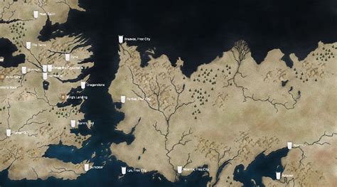 Game Of Thrones Interactive Map Interactive Game Of Thrones Map With