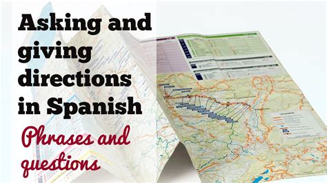 Asking And Giving Directions In Spanish Direcciones En Español（ 再生