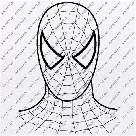 Spiderman Logo Svg File-Spiderman Original Svg DesignTattoo Svg