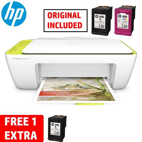 Hp deskjet ink advantage 2135 inkjet has a print, scan, and copy feature. HP DeskJet Ink Advantage 2135 All-In-One Printer (Full Set ...