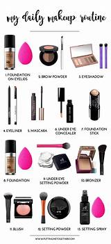 Pictures of Proper Makeup Routine