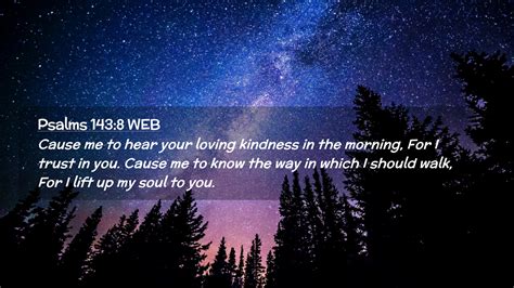 Psalms 1438 Web Desktop Wallpaper Cause Me To Hear Your Loving