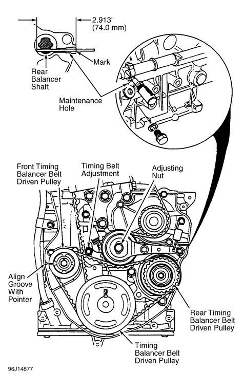 What Is The Timing Belt Procedure And Timing Marks For A 22l 96 Honda