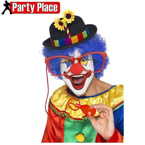 Clown Jumbo Squirting Glasses Pp Party Place Floors Of Costumes Accessories
