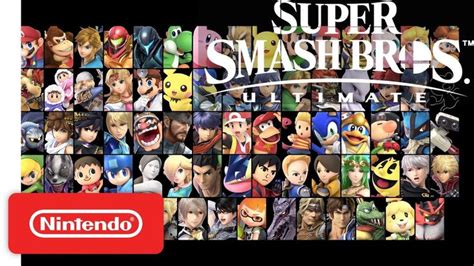 Super Smash Bros Ultimate Overview Trailer Feat The Announcer