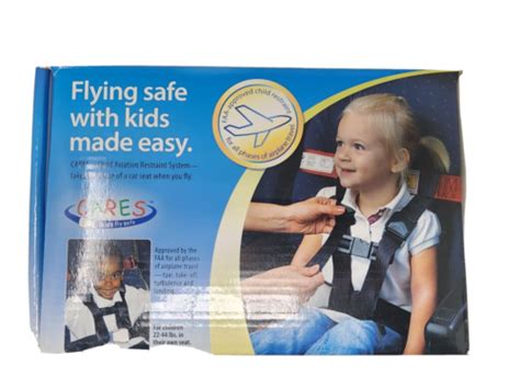 Cares Kids Fly Safe Child Aviation Restraint Airplane Safety Belt Faa