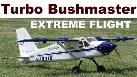 Turbo Bushmaster Extreme Flight Rc Airplane Letovicke Politani 2020