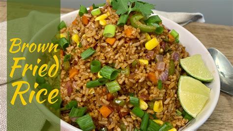 Brown Fried Rice How To Make Chinese Fried Rice Recipe Rice Recipe