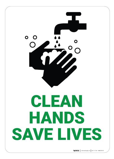 Clean Hands Save Lives Creative Safety Supply
