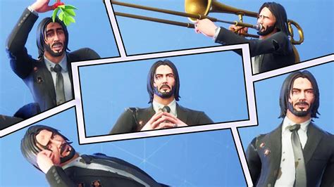 Coinciding with the release of john wick: John Wick Fortnite Dances 50+ Different Emotes - YouTube