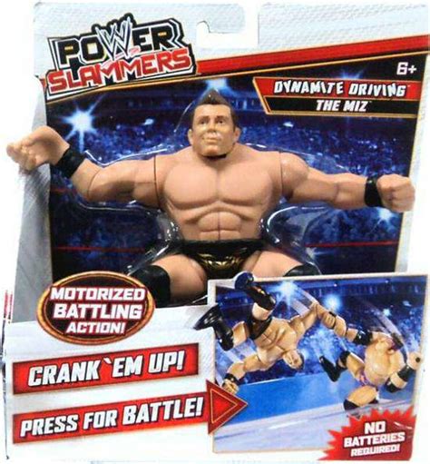 2012 Wwe Mattel Power Slammers Series 2 Dynamite Driving The Miz Wrestling Figure Database