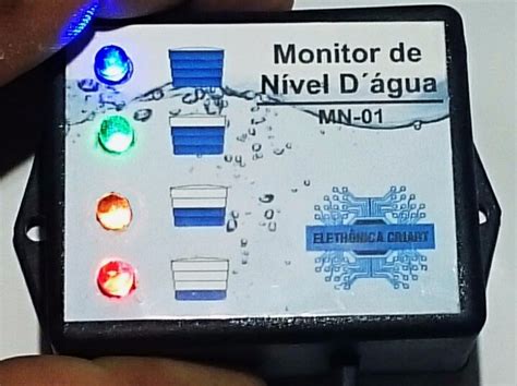 Monitor Indicador De Nível Da Caixa D´água Com Bateria 12v R 5999