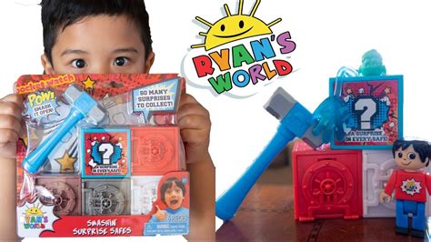 Opening Ryans World Smashin Surprise Safes Ryans Toysreview Surprise
