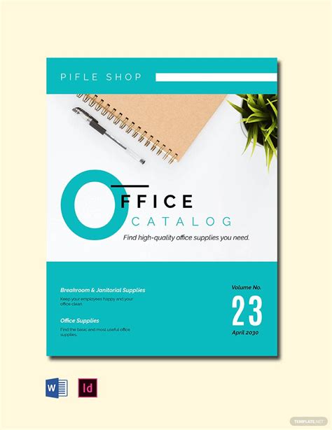 Office Supply Catalog Template Download In Word Pdf Indesign