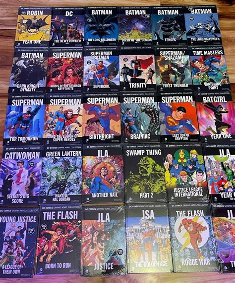 Dc Comics Hardcover Assorted Super Hero Comic Book Graphic Novels Tpb