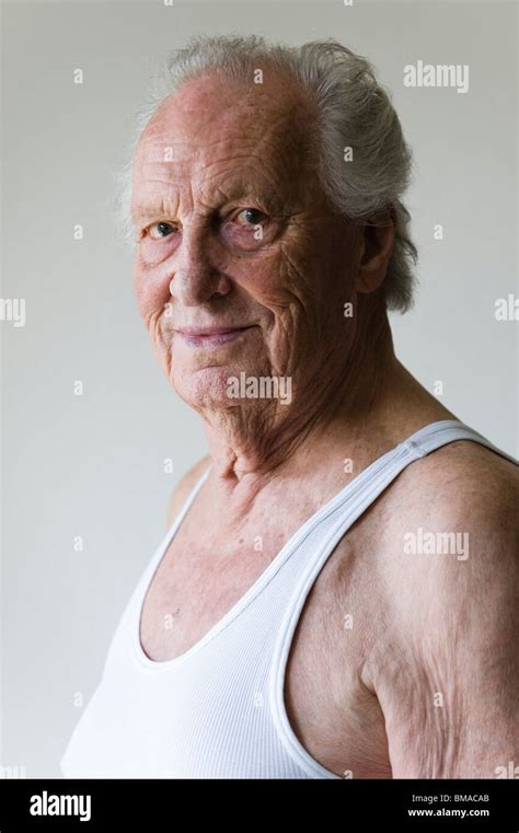 Portrait Of Senior Man Stock Photo Alamy