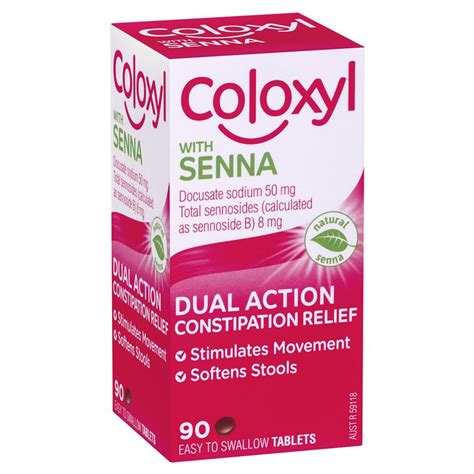 Coloxyl And Senna 90 Tablets Nz