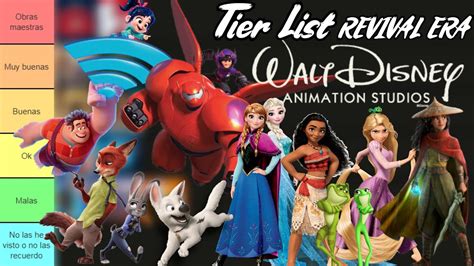 Every Walt Disney Animated Movie Ranked Tier List Com