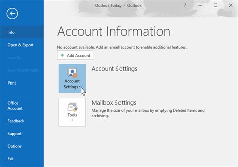 Create A Outlook Email Account Greenview Data