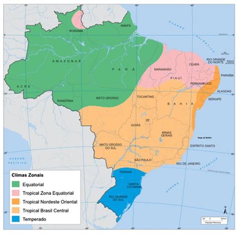 Tipos de climas no Brasil características e suas principais diferenças