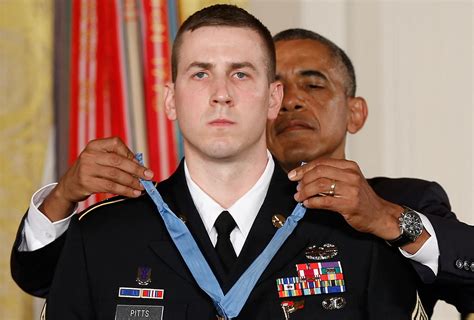 Medal Of Honor Ceremony Ryan Pitts Awarded The Medal Of Honor Pictures Cbs News