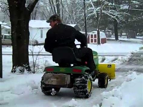Save money on new and used snow blowers, snow shovels, and power shovels for sale near you. John Deere 160 Plowing Snow - YouTube