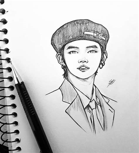Nikki • в Instagram Yeonjun ⭐💫 Txt Txtfanart Fanart Yeonjun Art Drawing Sketch Kpop