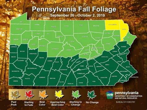 Pennsylvania Fall Foliage Where Are The Leaves Changing