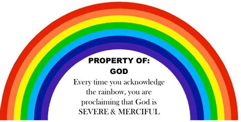 god created the rainbow as a sign and covenant with the earth he did this after the flood so