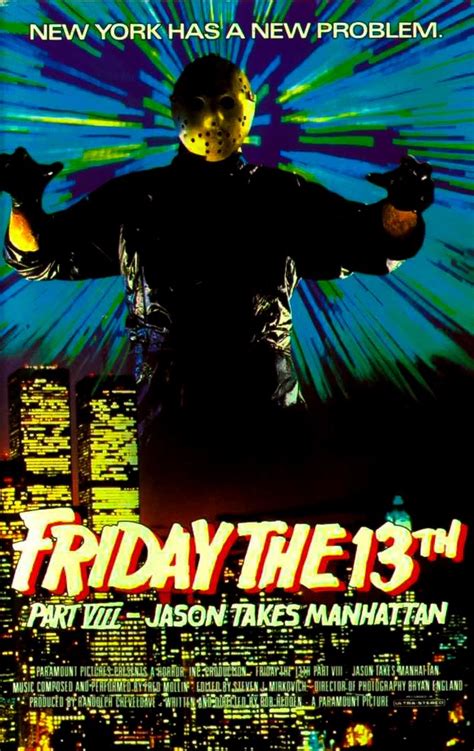 Movie Covers Friday The 13th Part Viii Jason Takes Manhattan Friday