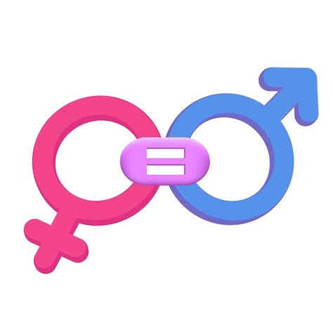 Premium Vector Gender Equality Logo Concept